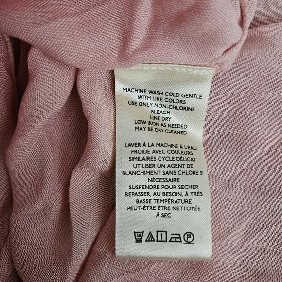 Free people pink floral Women's See Ot through maxi Dress xs NWT - Picture 13 of 14